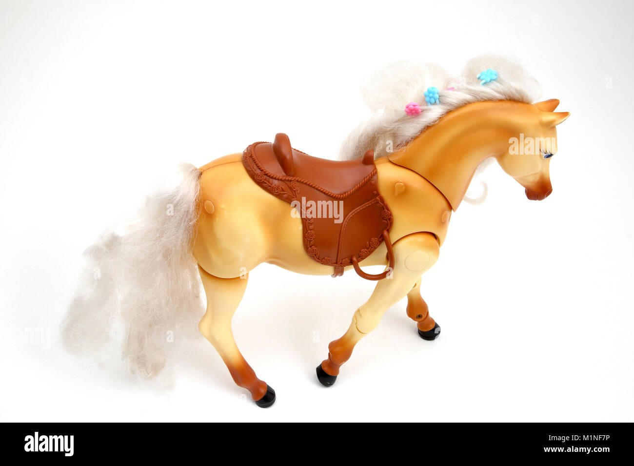 Spielzeug Tawny das Pferd Laufen und Wiehern von Mattel Stockfoto