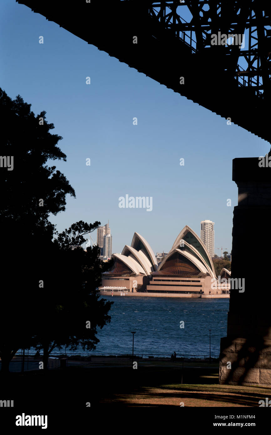 Sydney Harbour Bridge Milsons Point North Sydney New South Wales, Australien Stockfoto