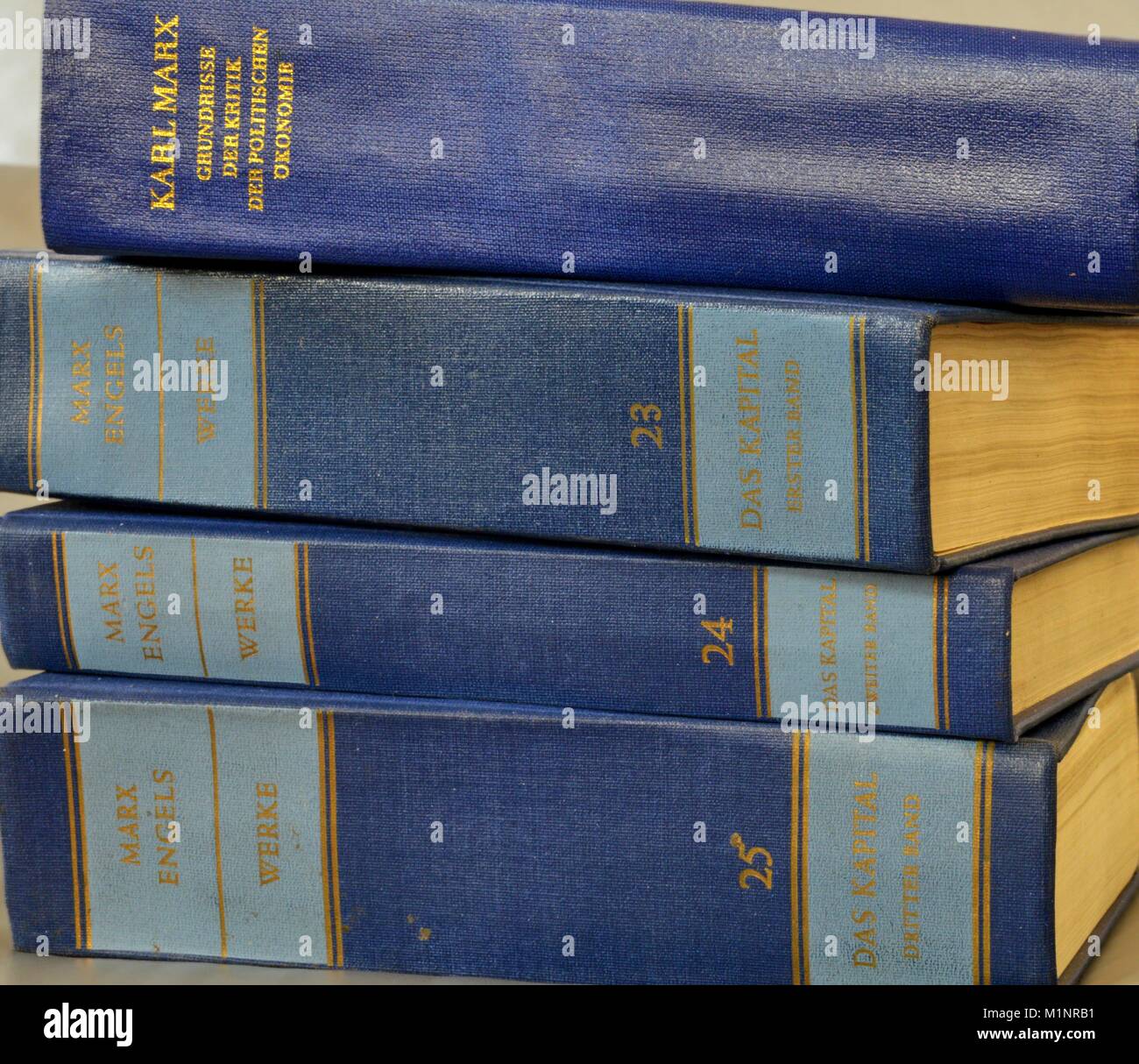 Karl Marx, 'Das Kapital' | Verwendung weltweit Stockfoto