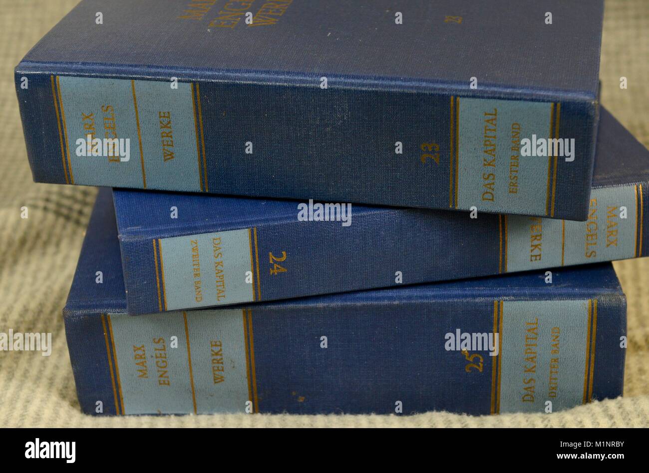 Karl Marx, 'Das Kapital' | Verwendung weltweit Stockfoto