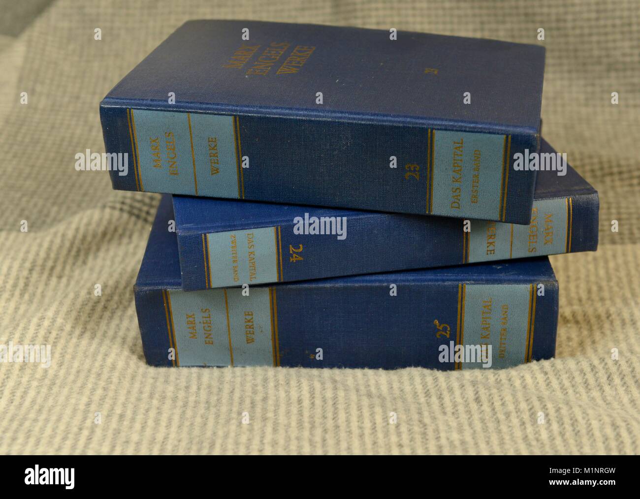 Karl Marx, Das Kapital | Verwendung weltweit Stockfoto