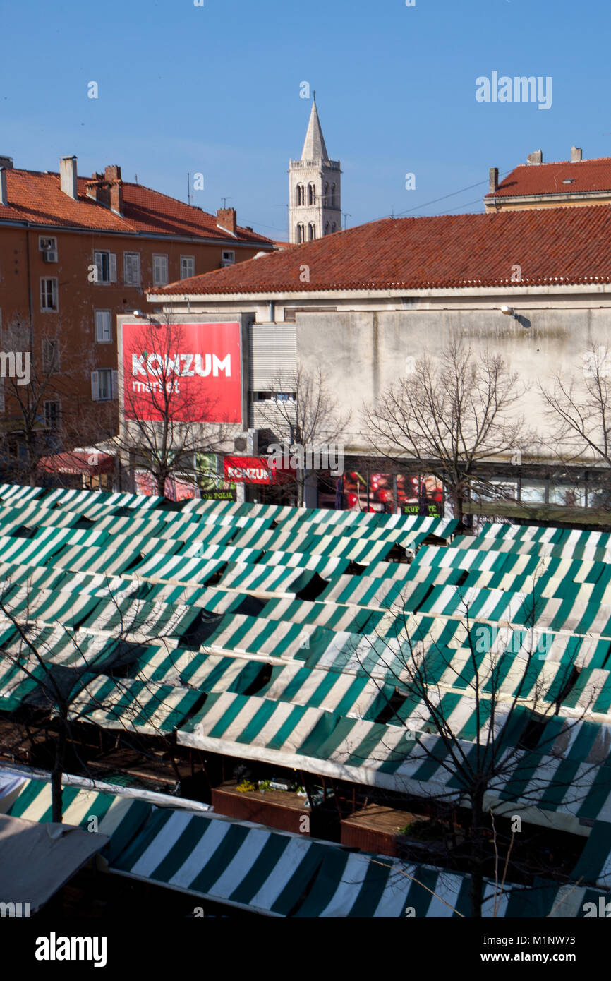 Fotos von Zadar Stockfoto