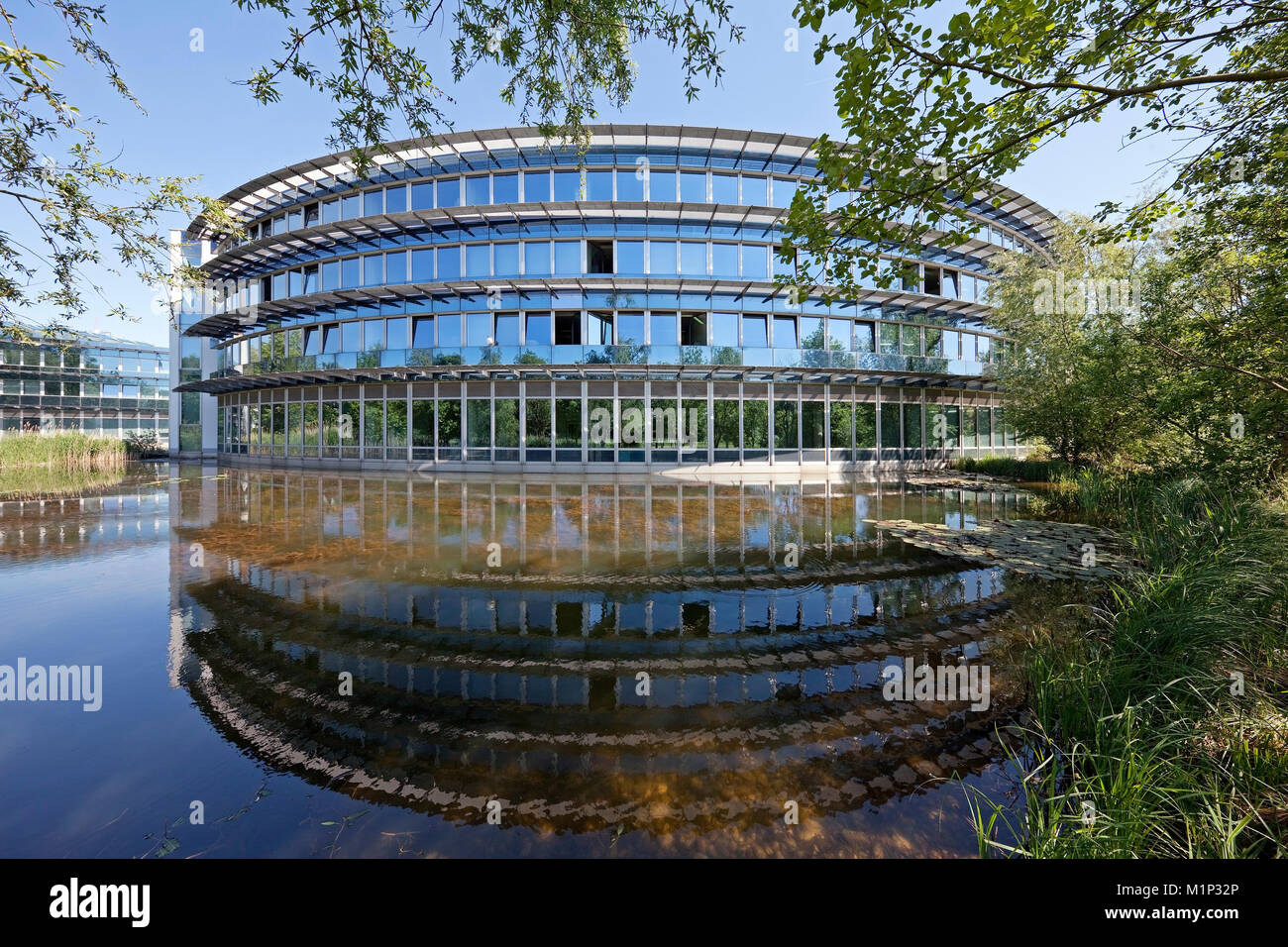 Innovationszentrum Wiesenbusch Gladbeck, IWG, Gladbeck, Ruhrgebiet, Nordrhein-Westfalen, Deutschland Stockfoto