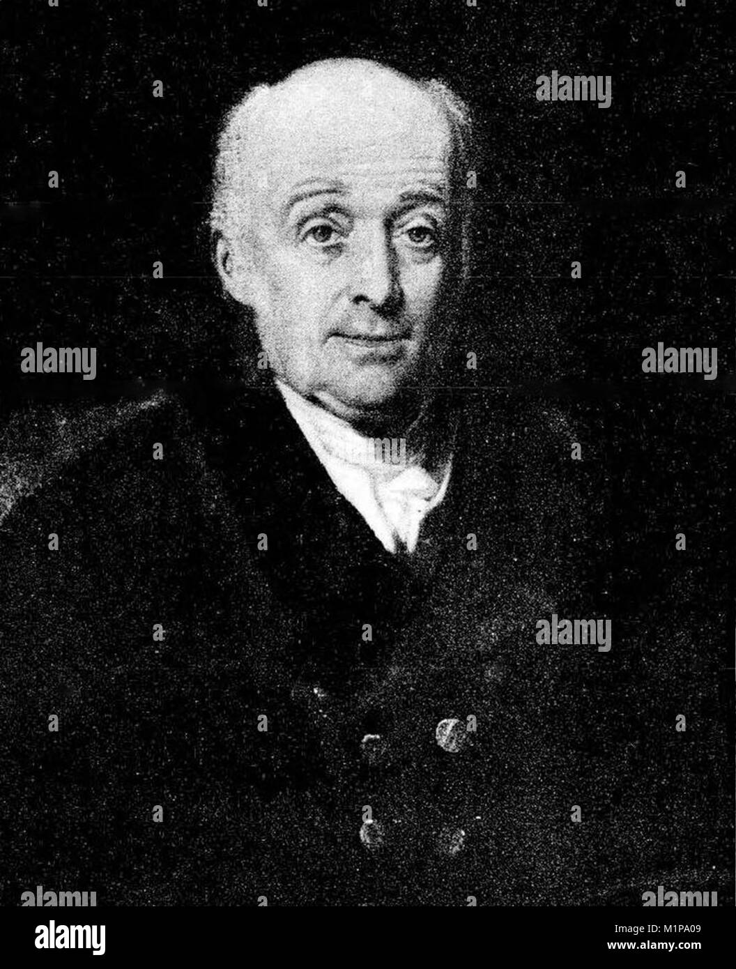 William Lambton, Oberstleutnant William Lambton, (1753-1823), britischer Soldat, Surveyor, und Geograph, der eine Triangulation Umfrage begann in 1800-1802, die später die Große Trigonometrische übersicht Indien genannt wurde. Stockfoto