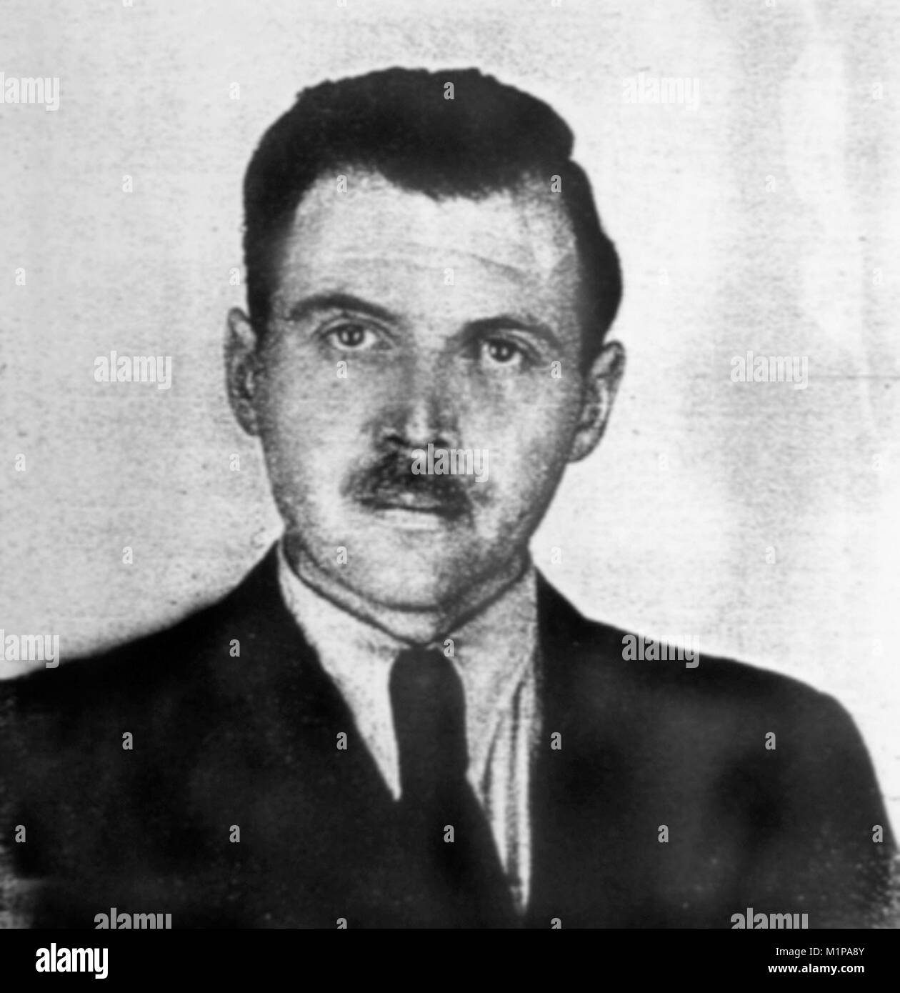 Dr. Josef Mengele Josef Mengele (1911-1979), deutscher SS-Offizier Stockfoto
