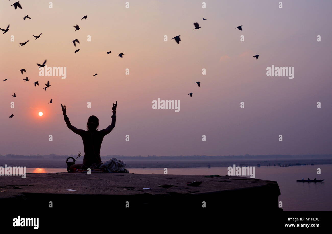 Varanasi Stockfoto