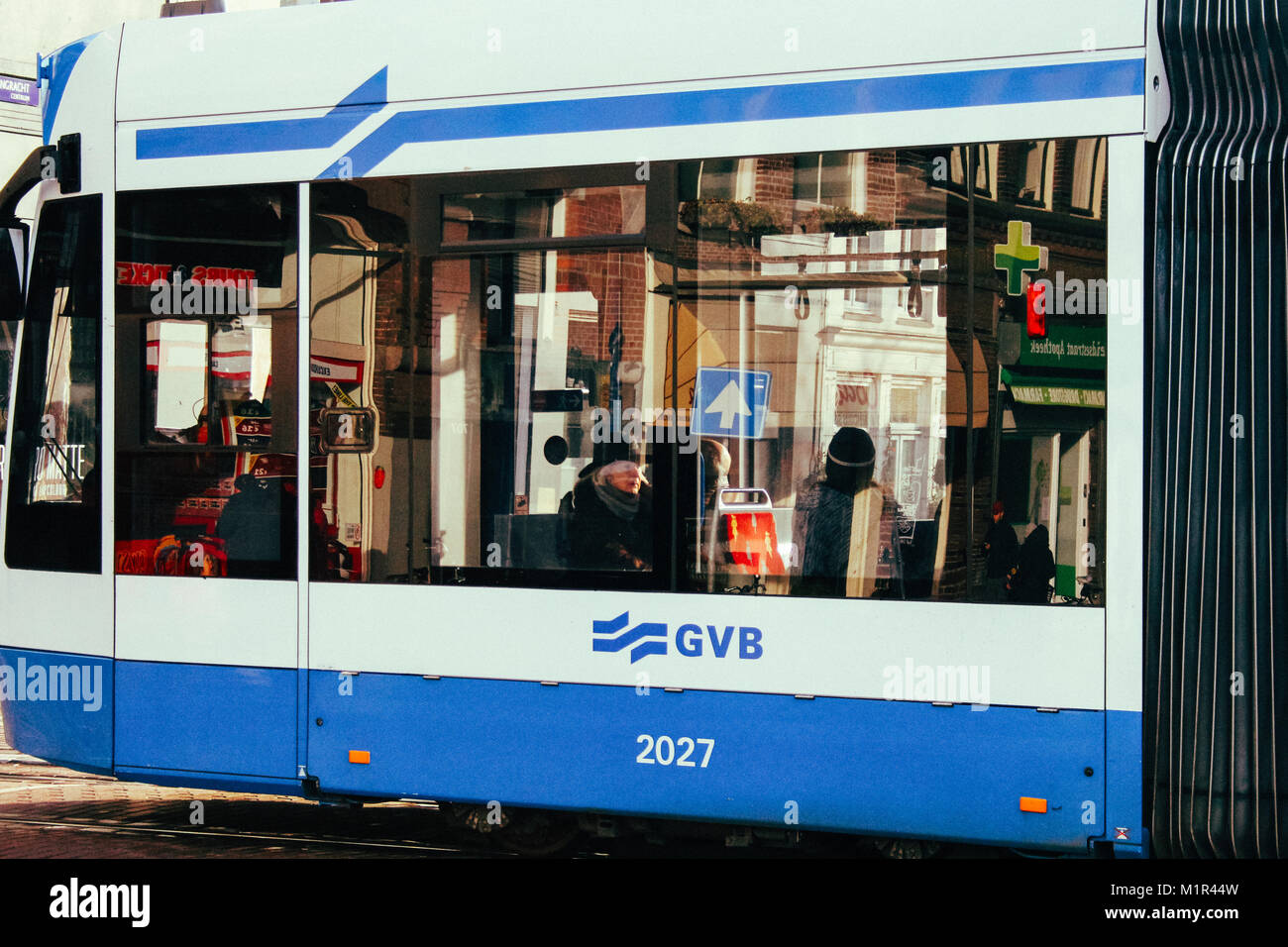 Amsterdam, Niederlande, 13. Januar 2017 Stockfoto