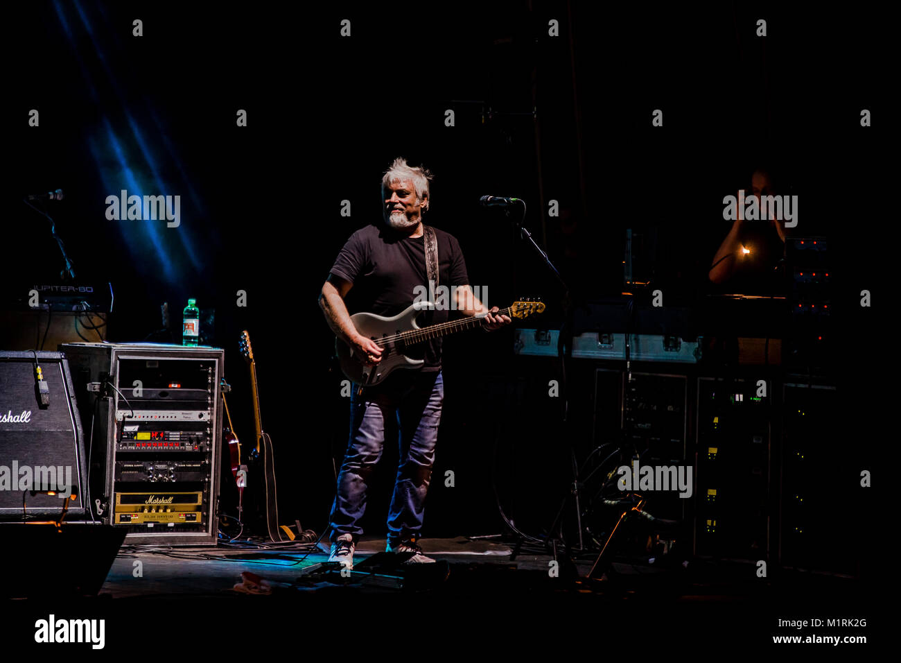 Teatro Duse, Bologna, Italien. Die italienische Rockband, Nomadi, während einer ihrer letzten Tour durchgeführt. Kredit Luigi Rizzo/Alamy leben Nachrichten Stockfoto