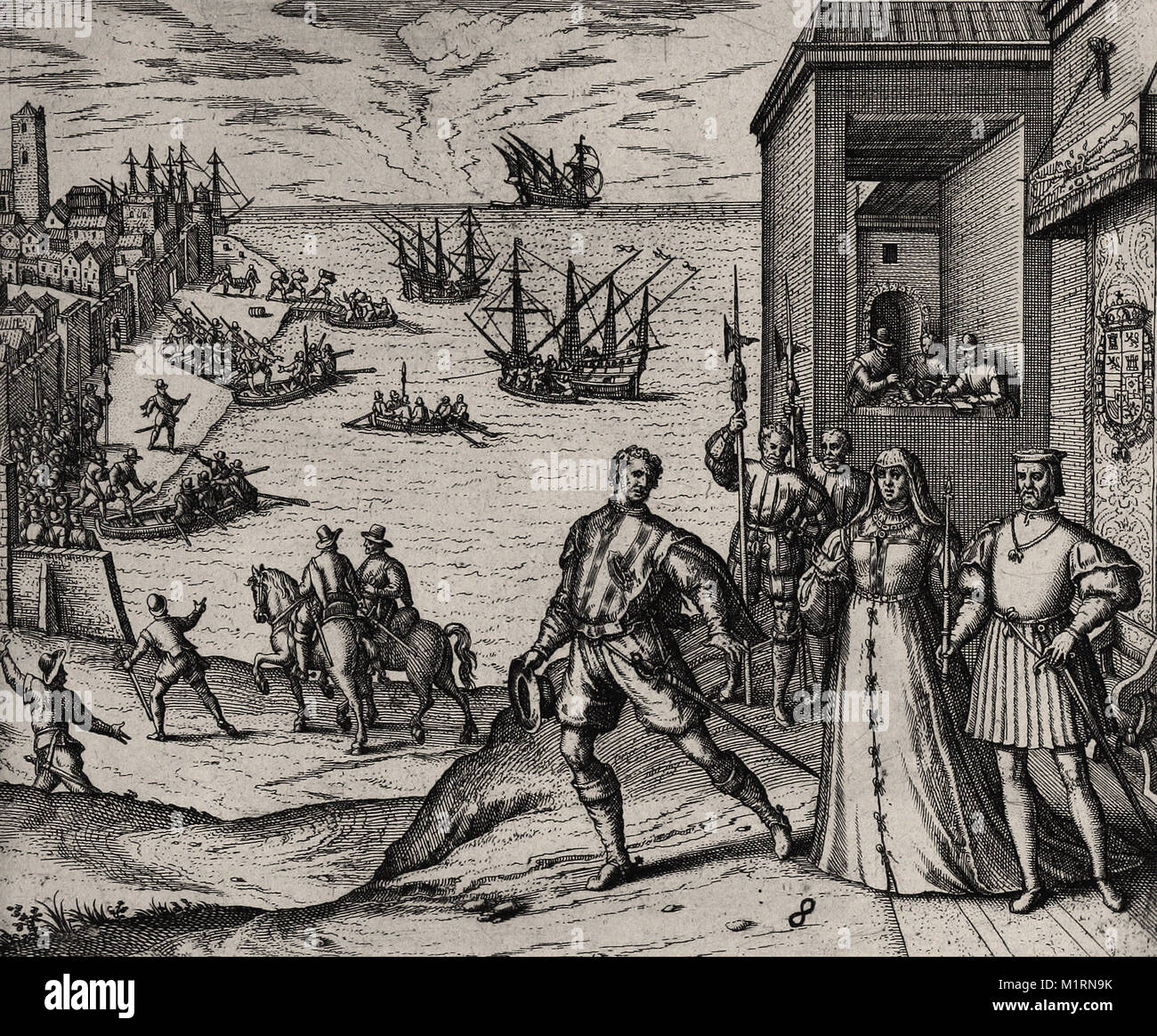 Warum Wollte Kolumbus Nach Indien Theodor de bry columbus -Fotos und -Bildmaterial in hoher Auflösung – Alamy