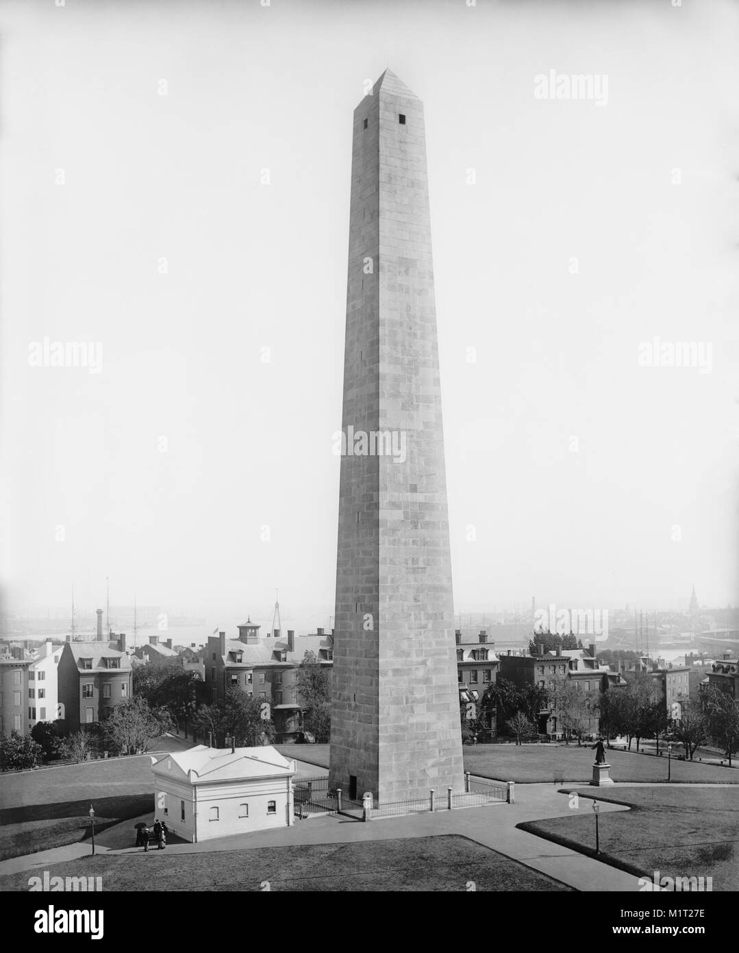 Bunker Hill Monument, Boston, Massachusetts, USA, Detroit Publishing Company, 1899 Stockfoto