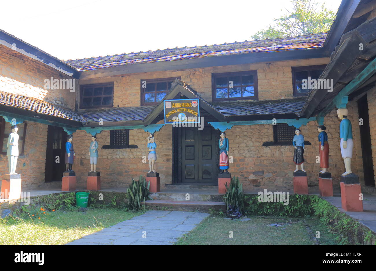 Annapurna Natural History Museum in Pokhara Nepal. Stockfoto