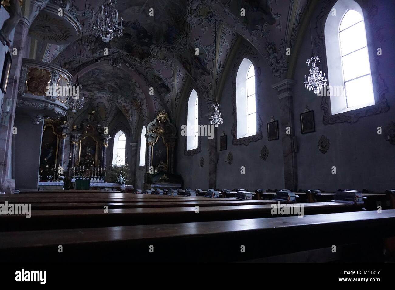 Schwaz Tirol Österreich Kirche Kapelle St. Martin Stockfoto