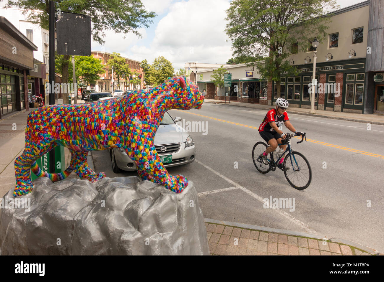 Barre Vermont Granit Kunst im öffentlichen Raum Skulpturen Stockfoto