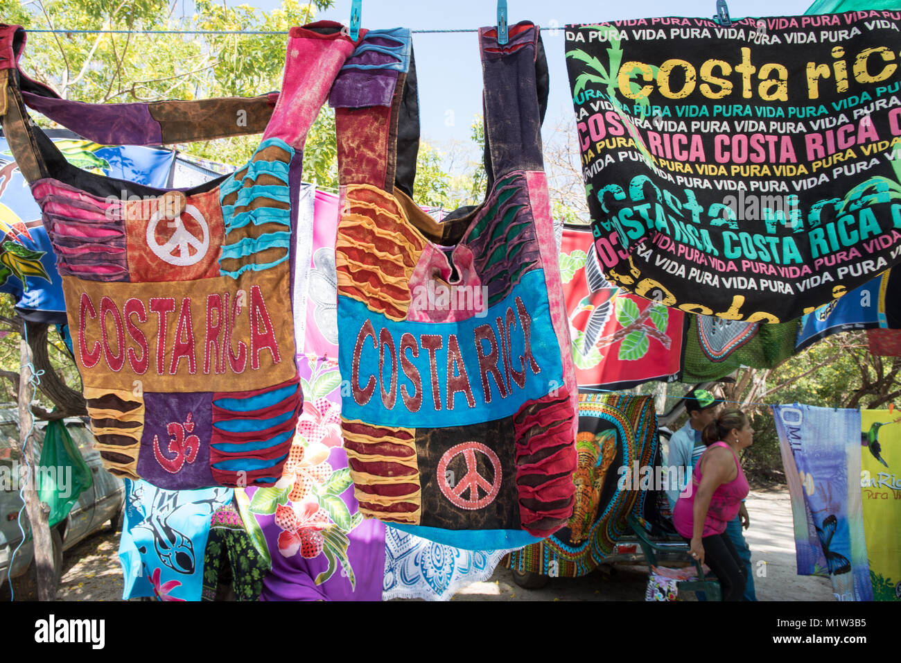 Handtaschen aus Costa Rica Mittelamerika Stockfoto