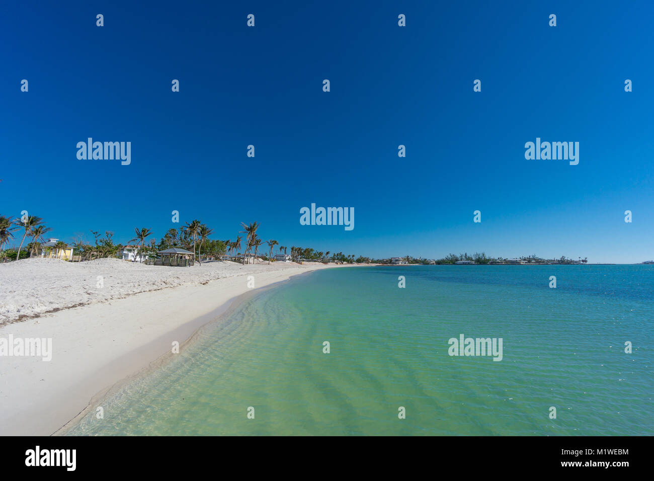USA, Florida, das Paradies wie Sombrero Beach auf Marathon, Florida Keys mit weißen Sand und klares Wasser Stockfoto