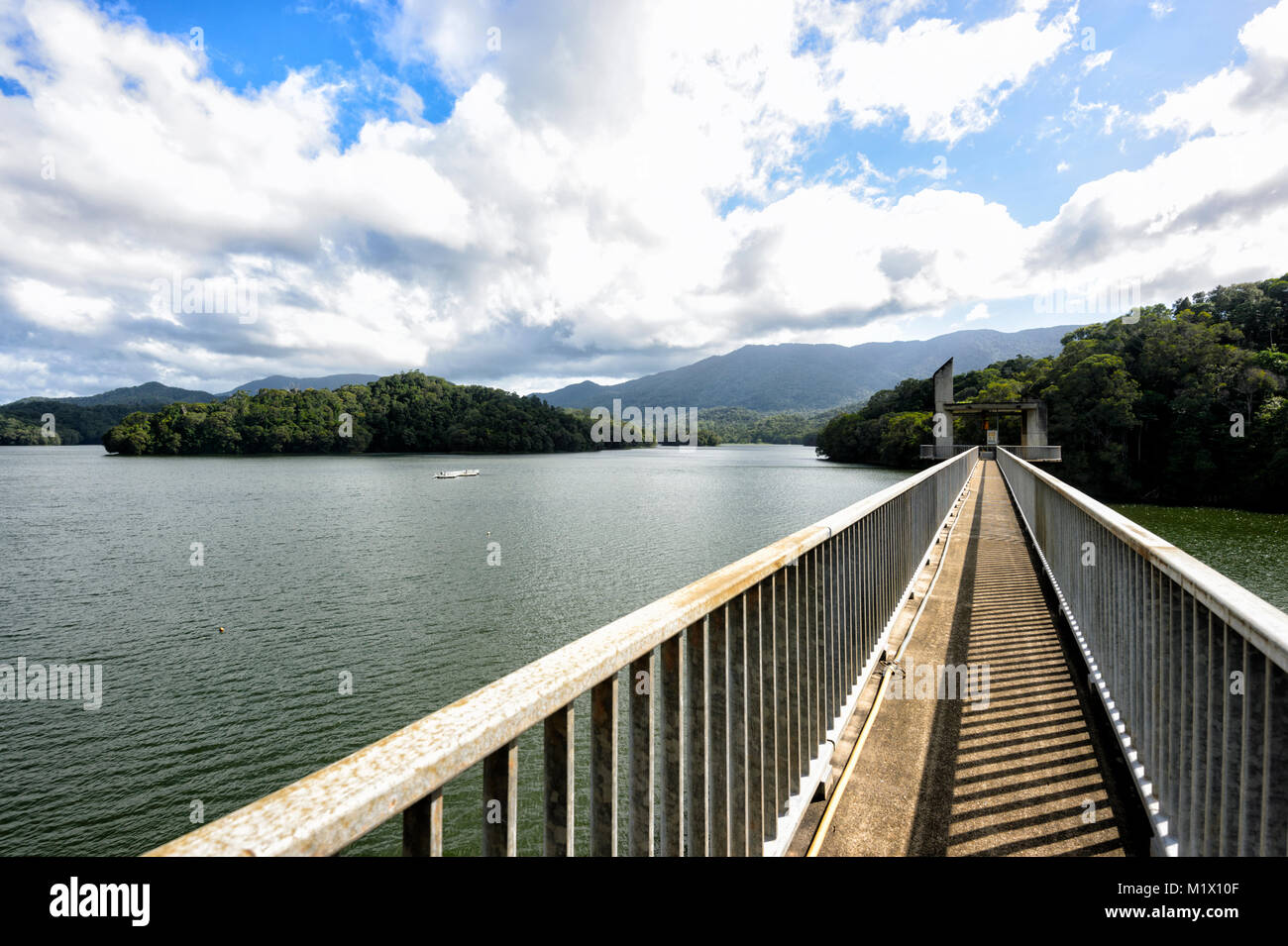 Blick auf Copperlode Dam See Morris, Cairns, Far North Queensland, FNQ, QLD, Australien Stockfoto