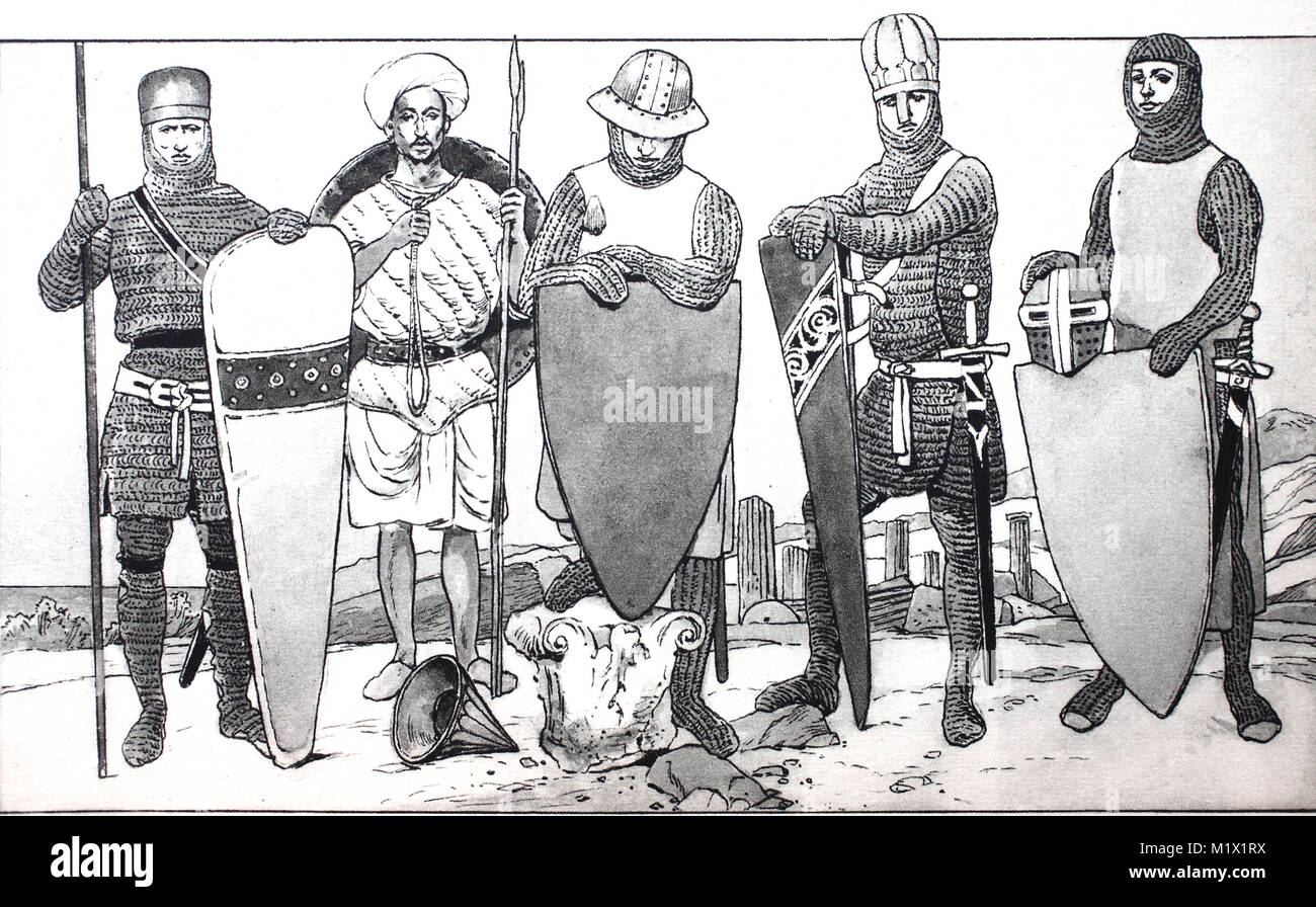 Kleidung Der Ritter Im Mittelalter www.alamy.de