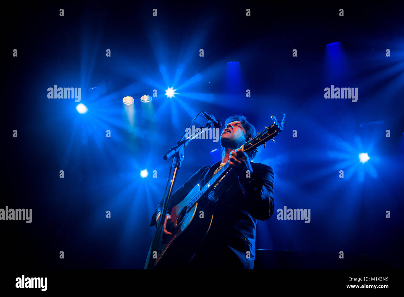 Der kanadische Sänger und Songwriter Rufus Wainwright führt ein Live Konzert in der norwegischen Jazz Festival Nattjazz 2016 in Bergen. Norwegen, 31/05 2016. Stockfoto