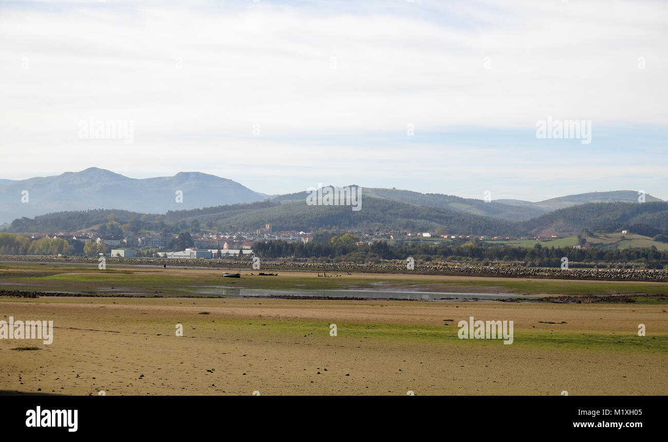 Mündung in den Norden von Spanien Stockfoto