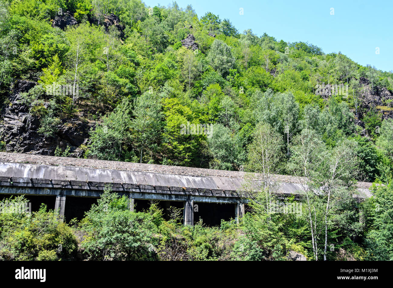Die schiltal von Hunedoara Grafschaft Rumänien, zwischen den Retezat und die Parang Berge. Stockfoto