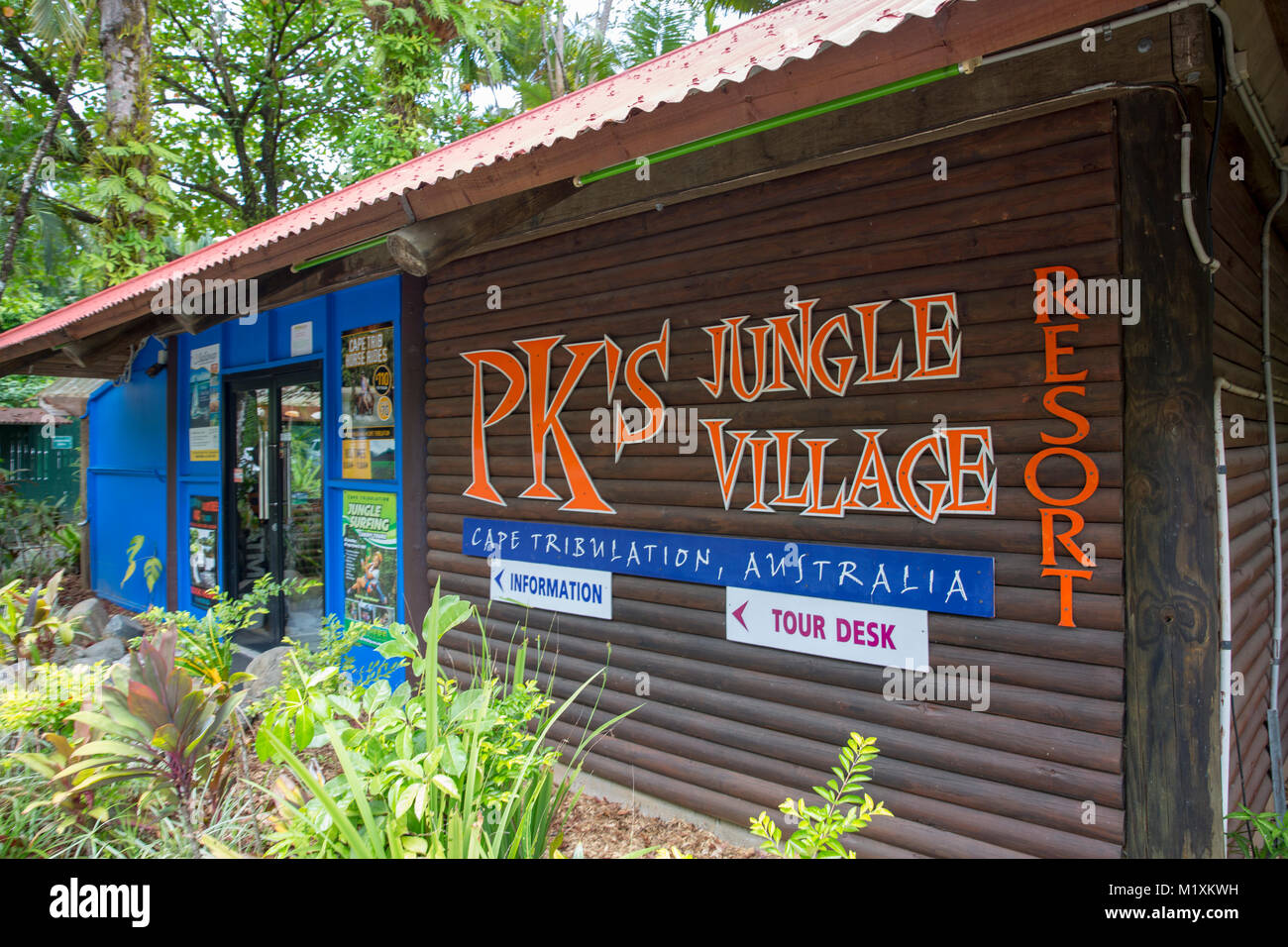 PK's Jungle Village in Cape Tribulation, Far North Queensland, Australien Stockfoto