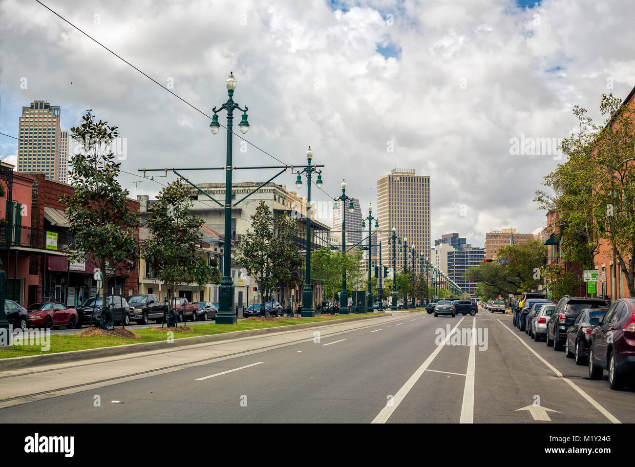 North Rampart Street - New Orleans Stockfoto