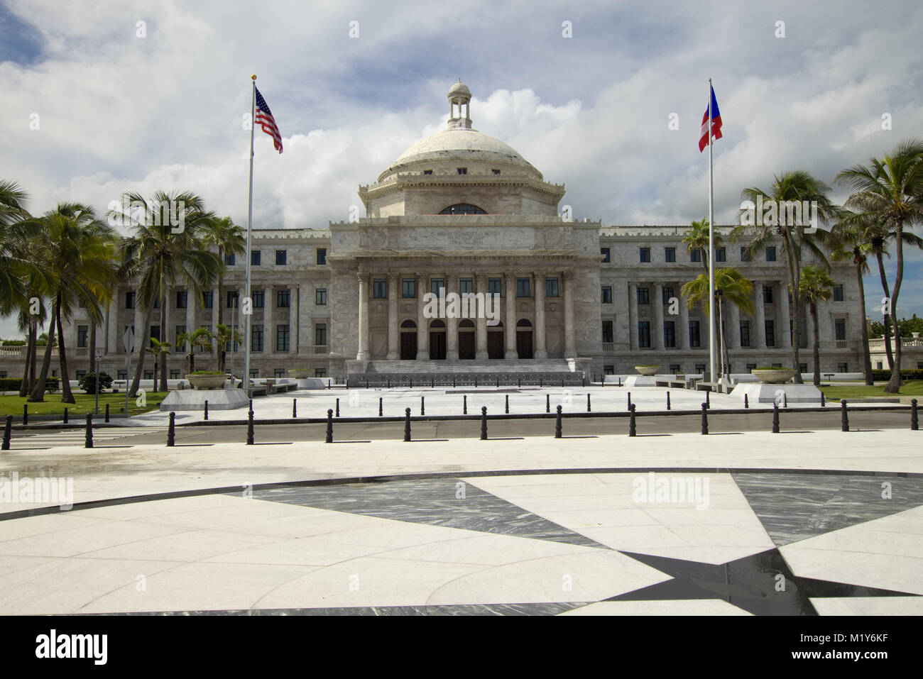 El Capitolio Old San Juan, Puerto Rico Stockfoto