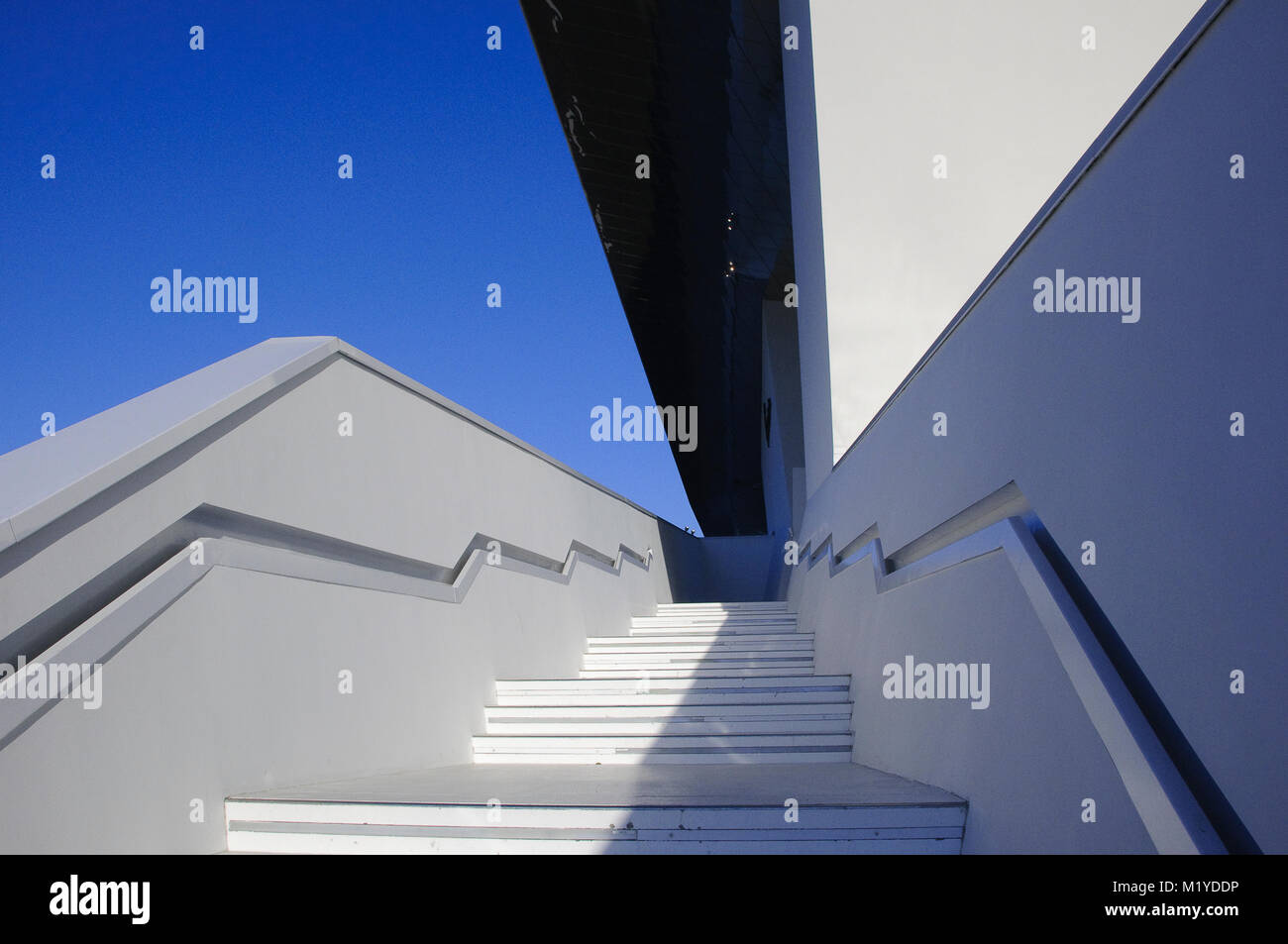 Porschemuseum, Stuttgart, Baden-Württemberg, Deutschland, Deutschland, Europa Stockfoto
