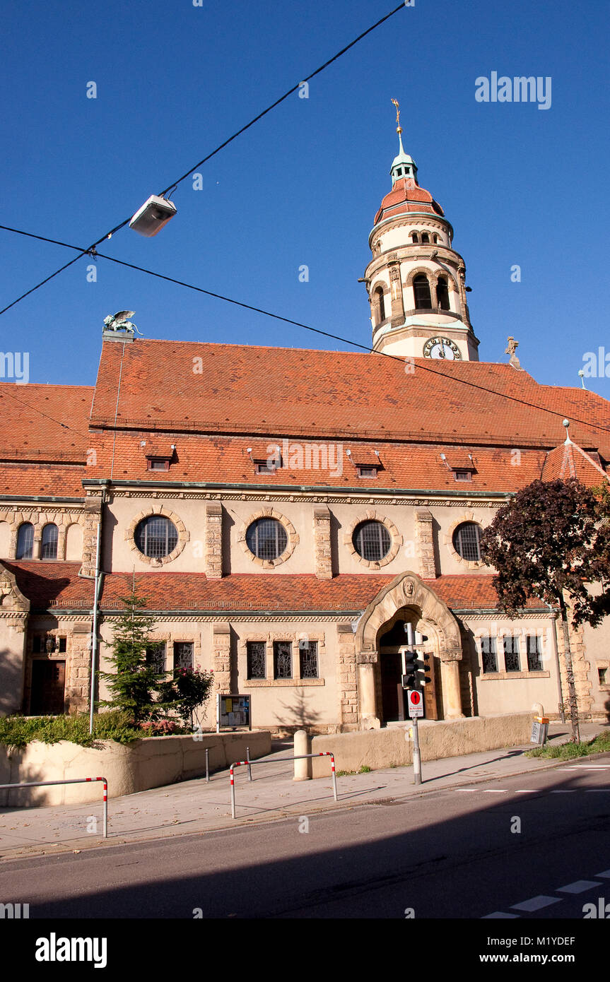 Markuskirche, Stuttgart, Baden-Württemberg, Deutschland, Deutschland, Europa Stockfoto