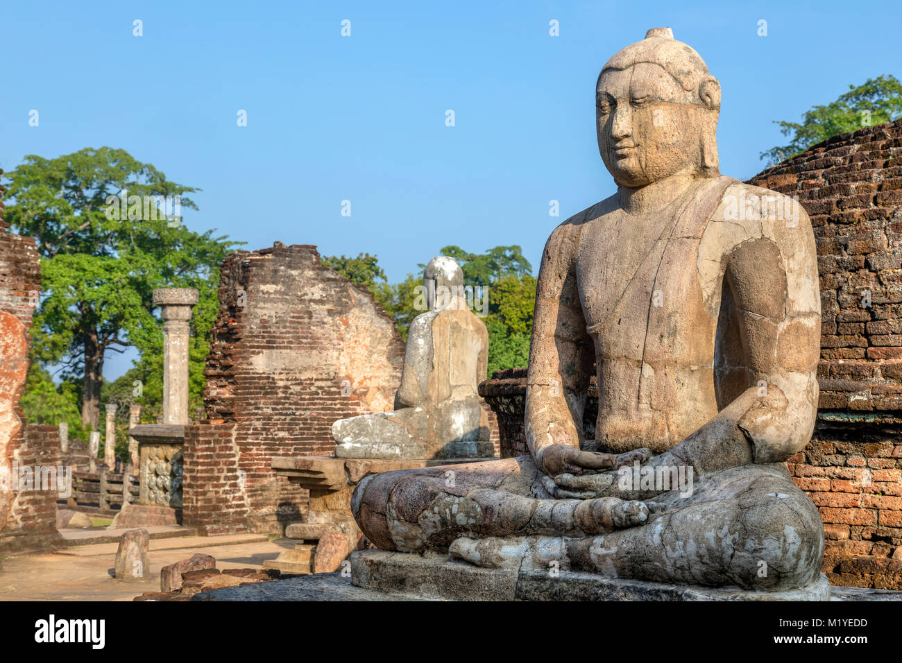 Polonnaruwa, North Central Province, Sri Lanka, Asien Stockfoto