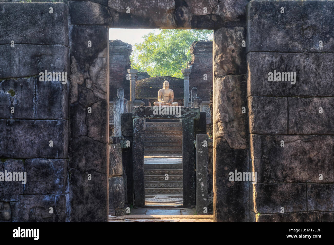 Polonnaruwa, North Central Province, Sri Lanka, Asien Stockfoto