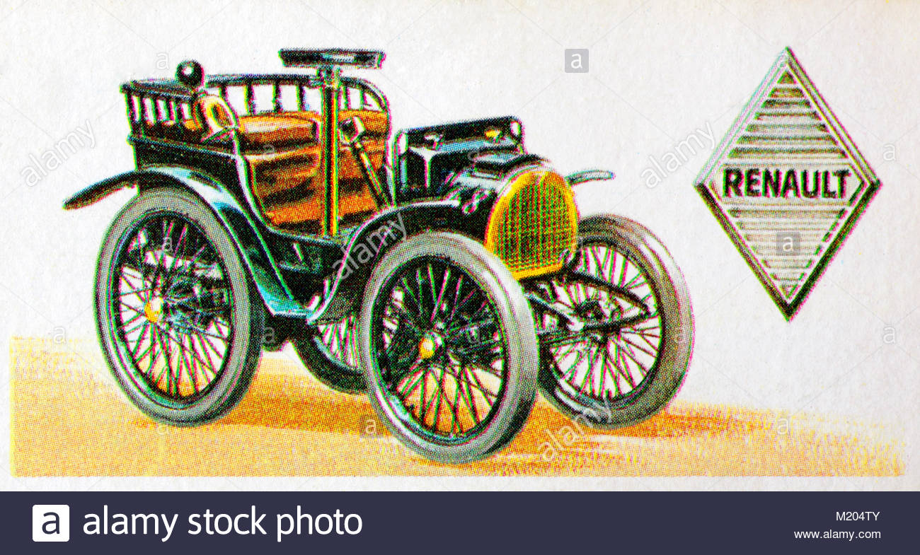 Renault 1.5HP 240 cc 1898 Abbildung: Stockfoto
