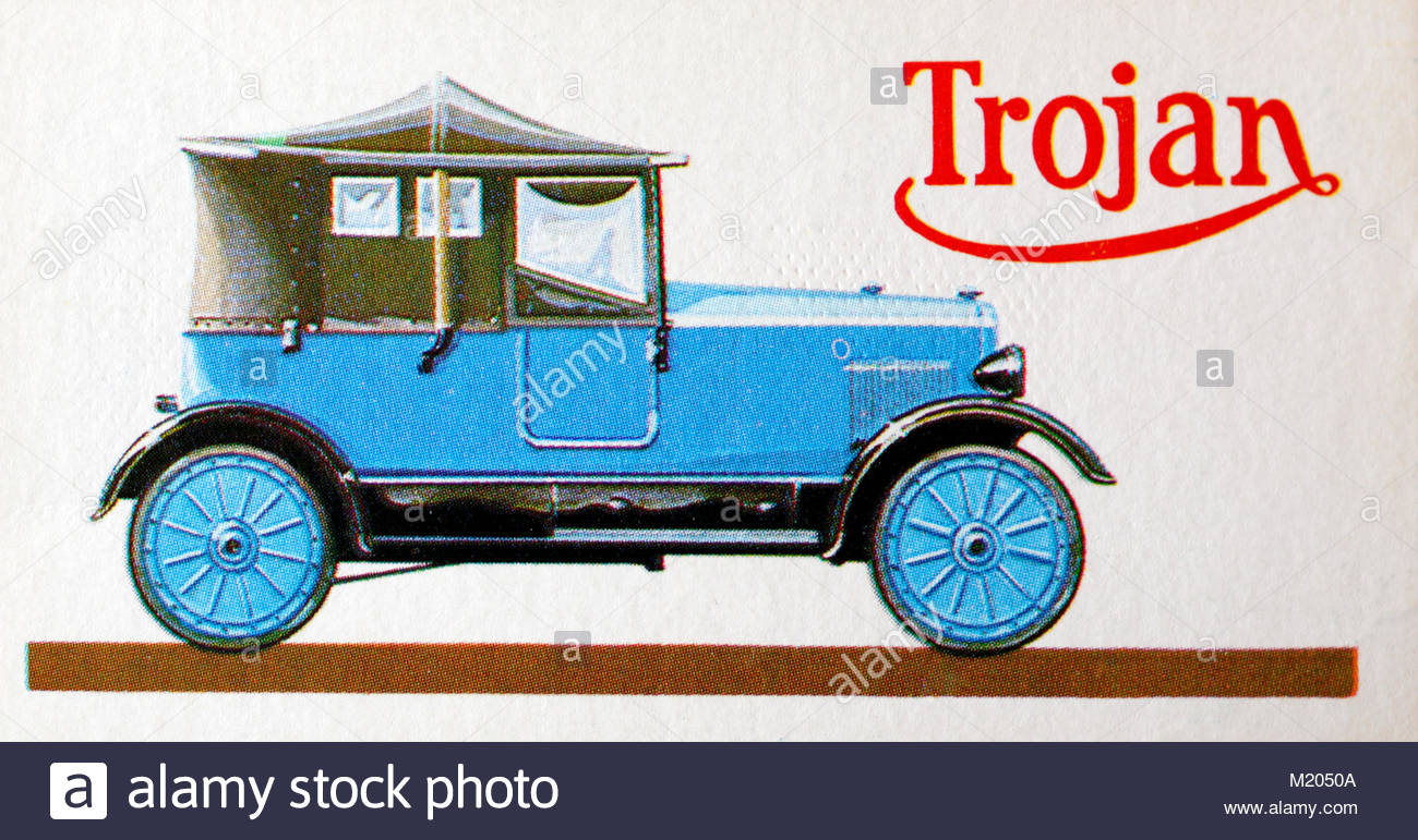 Trojan 1,5 Liter 1922 Abbildung: Stockfoto