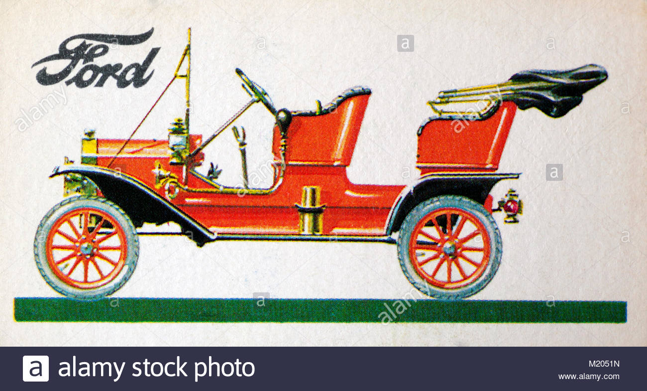 Ford Modell T 2,9 Liter 1908 Abbildung: Stockfoto