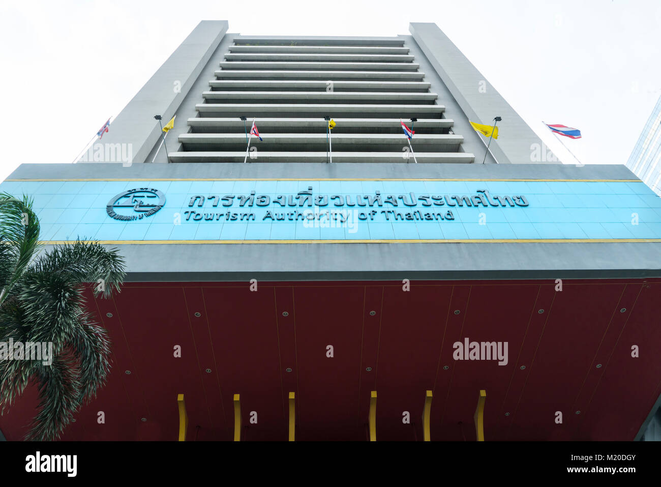 Tourist Authority von Thailand Gebäude in Bangkok Stockfoto