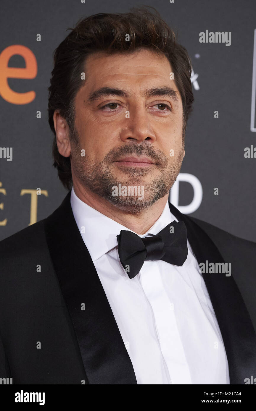 Madrid, Madrid, Spanien. 3 Feb, 2018. Javier Bardem nimmt Goya Kino Awards 2018 in Madrid Marriott Auditorium am 3. Februar 2018 in Madrid, Spanien Credit: Jack Abuin/ZUMA Draht/Alamy leben Nachrichten Stockfoto