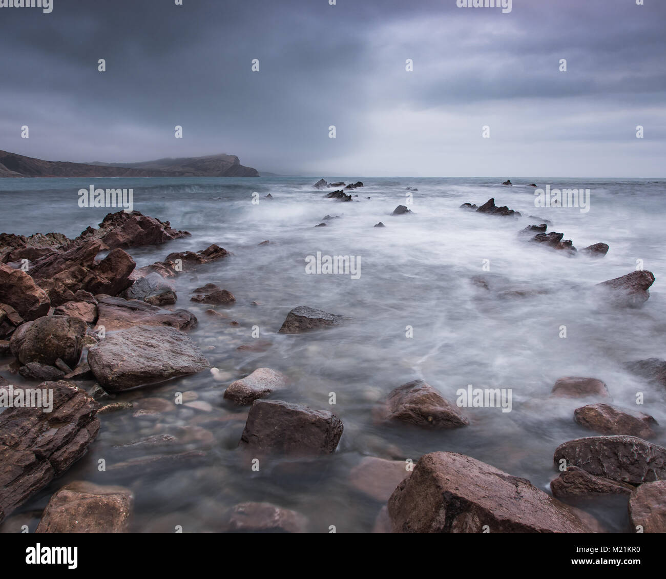 Mupe Bay, Dorset, Großbritannien. Stockfoto