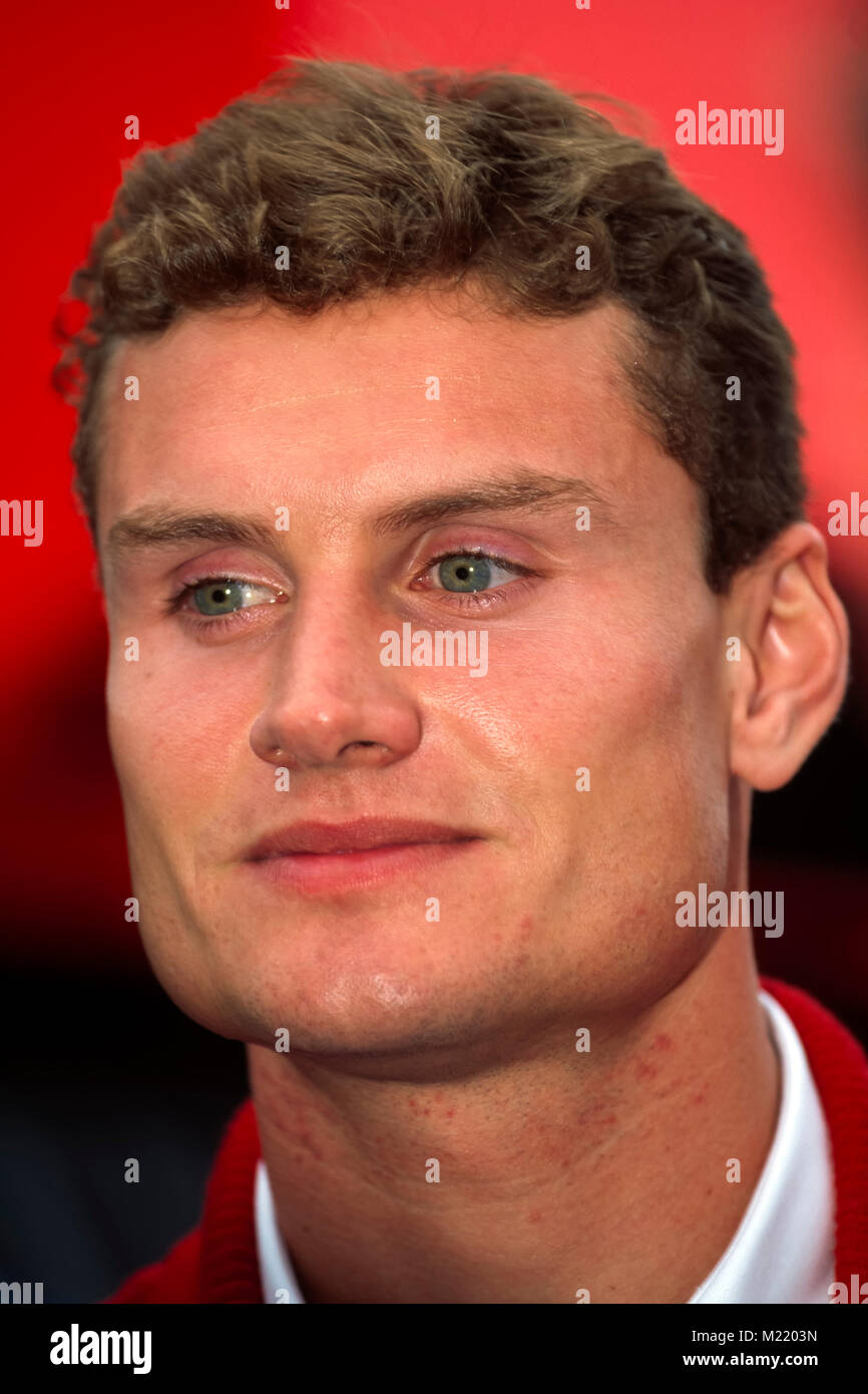 F1, David Coulthard, McLaren Mercedes, British GP 1996, Silverstone Stockfoto