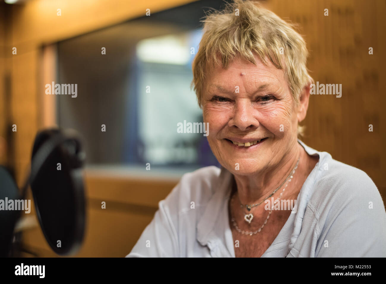 Dame Judi Dench 2015 Stockfoto