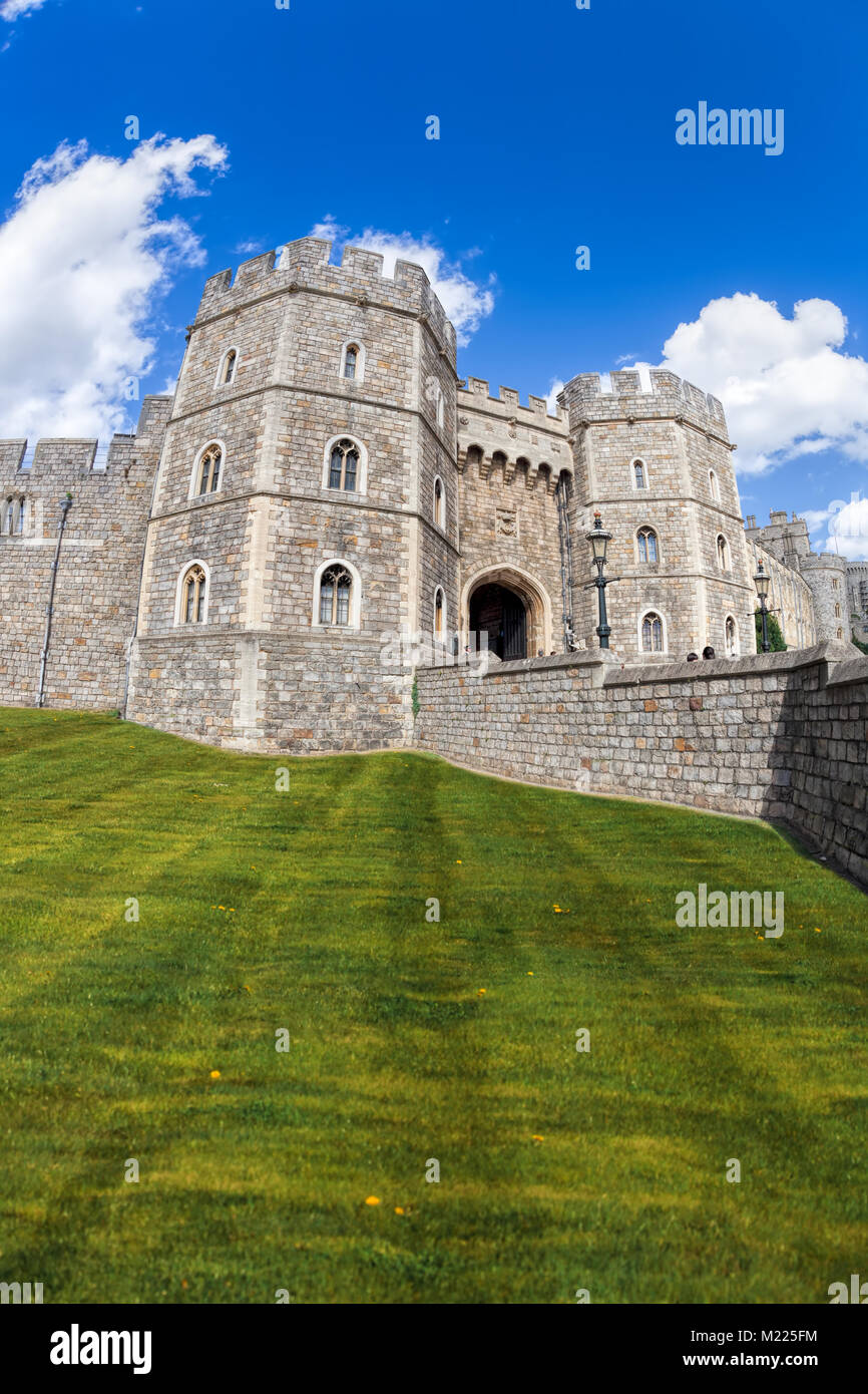 Windsor Castle in der Nähe von London in England, Vereinigtes Königreich Stockfoto