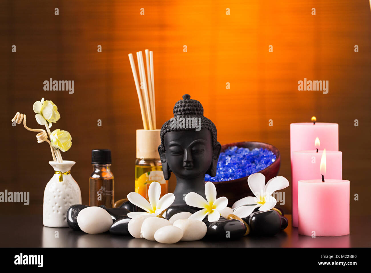 Beauty Spa Health Club Massage Equipment Kraut Behandlung Stockfoto