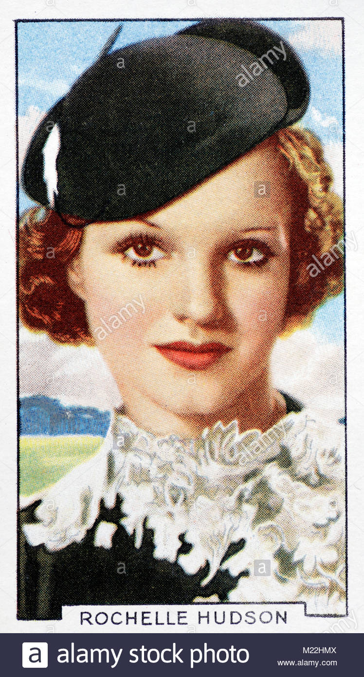 Die amerikanische Schauspielerin Rochelle Hudson 1916 - 1972 Stockfoto