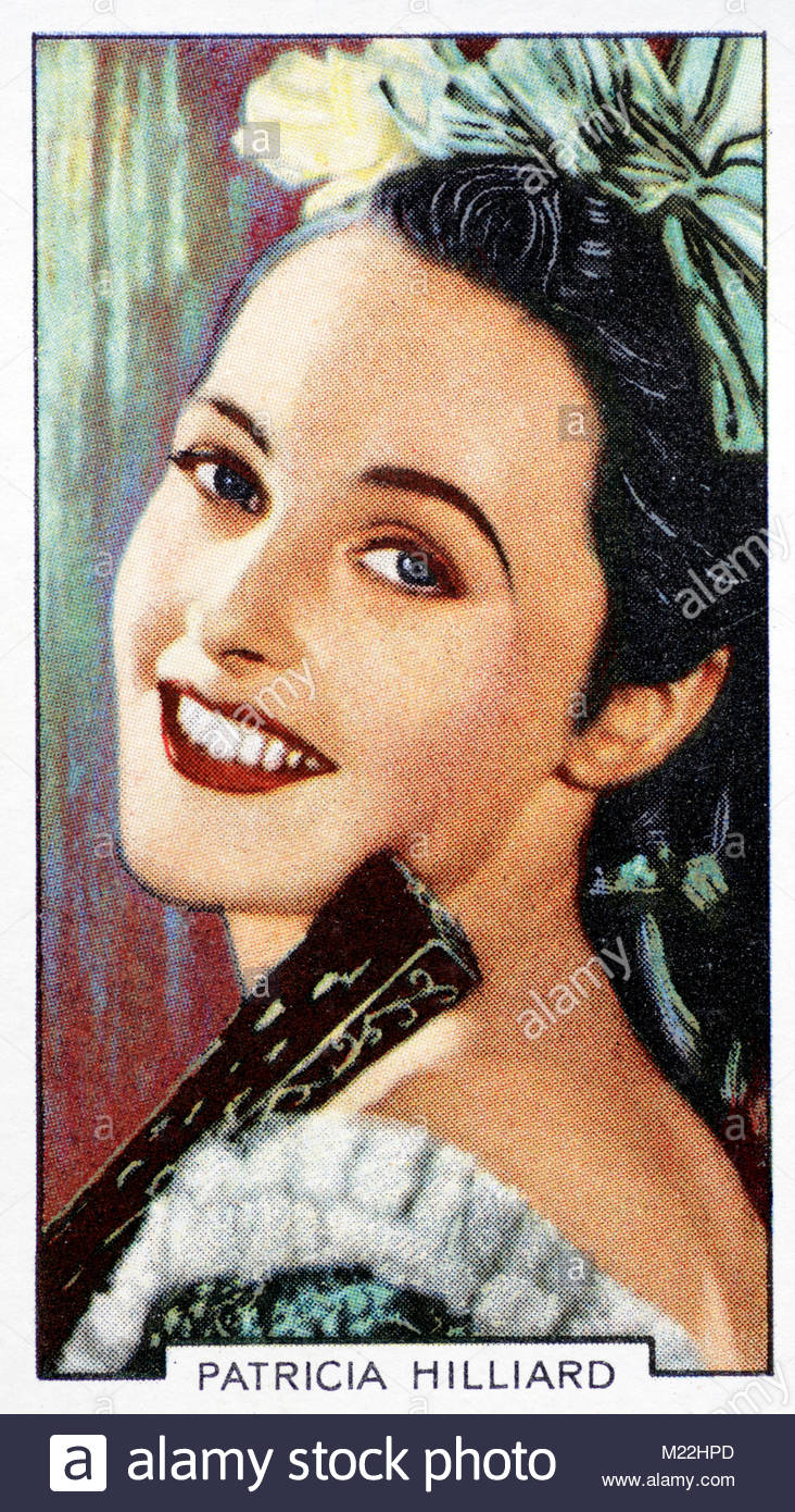 Britische Schauspielerin Patricia Hilliard 1916 - 2001 Stockfoto