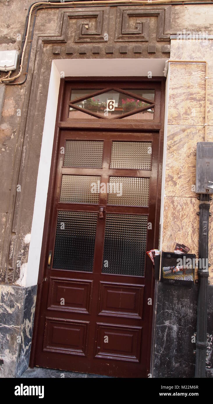 Alte Gebäude in Barakaldo, Bizkaia, Spanien Stockfoto