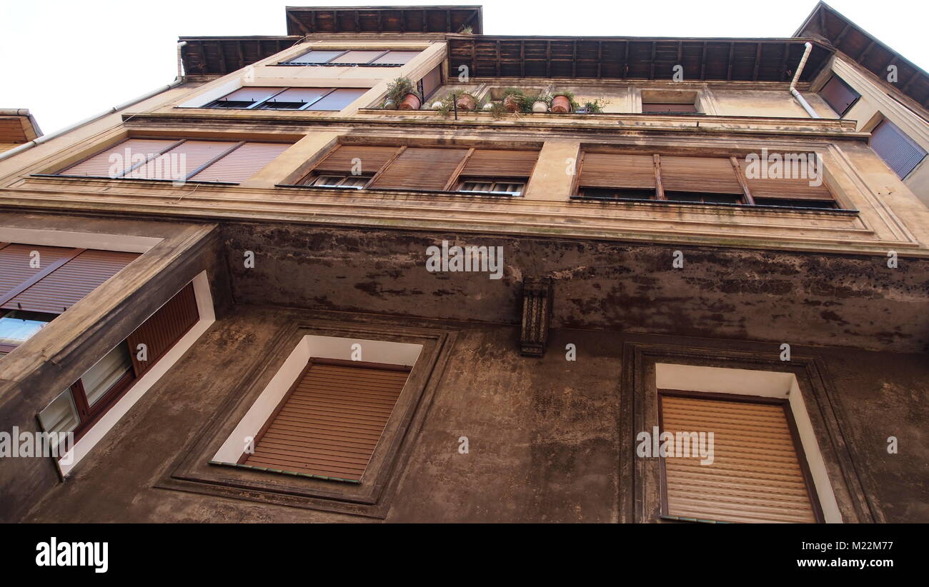 Alte Gebäude in Barakaldo, Bizkaia, Spanien Stockfoto