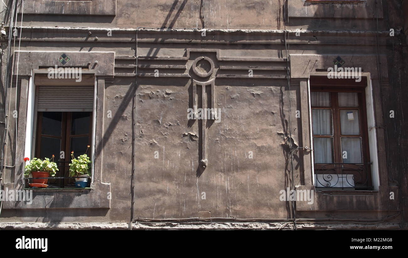 Alte Gebäude in Barakaldo, Bizkaia, Spanien Stockfoto