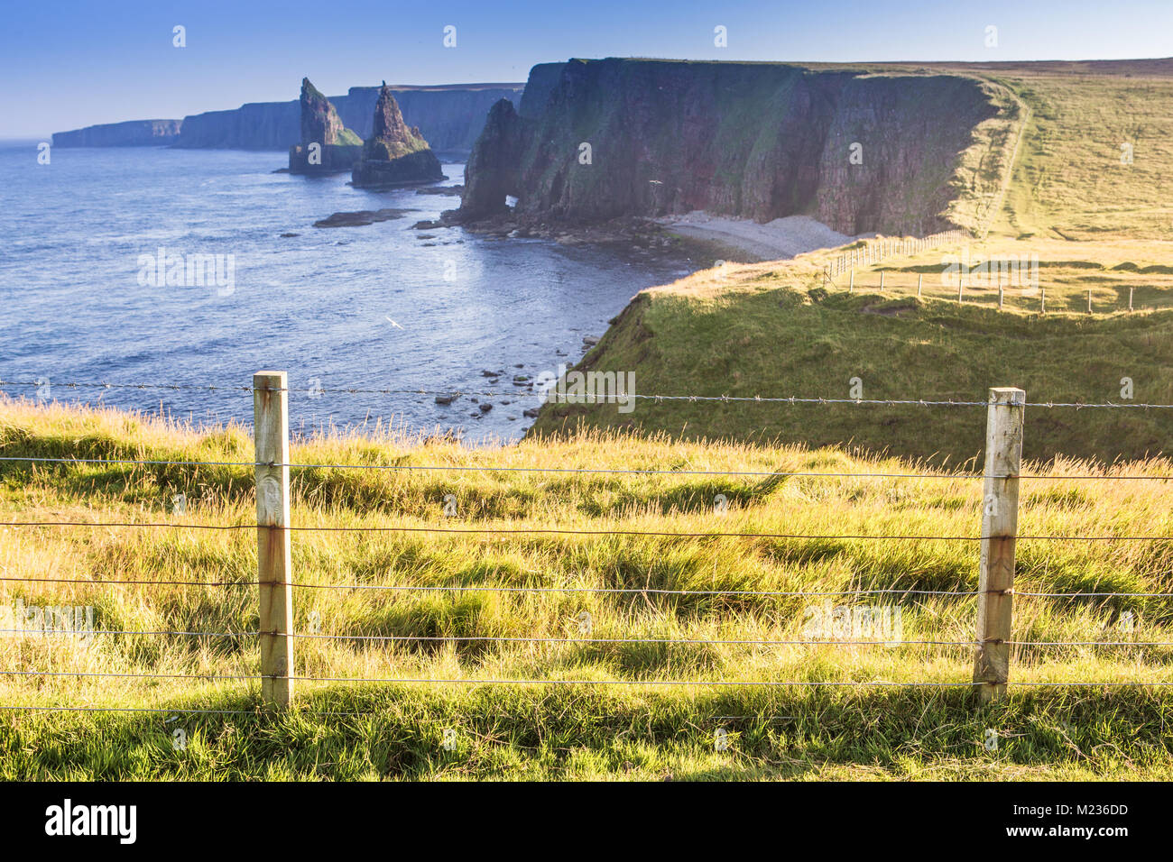 Stapel von Duncansby, Großbritannien, Schottland Stockfoto