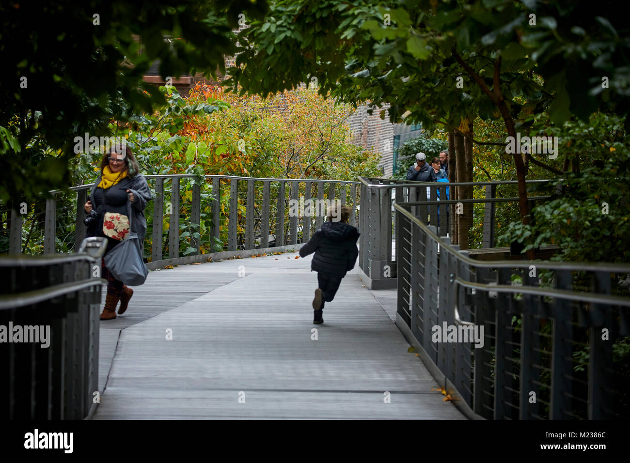 New York City in Manhattan High Line Stockfoto