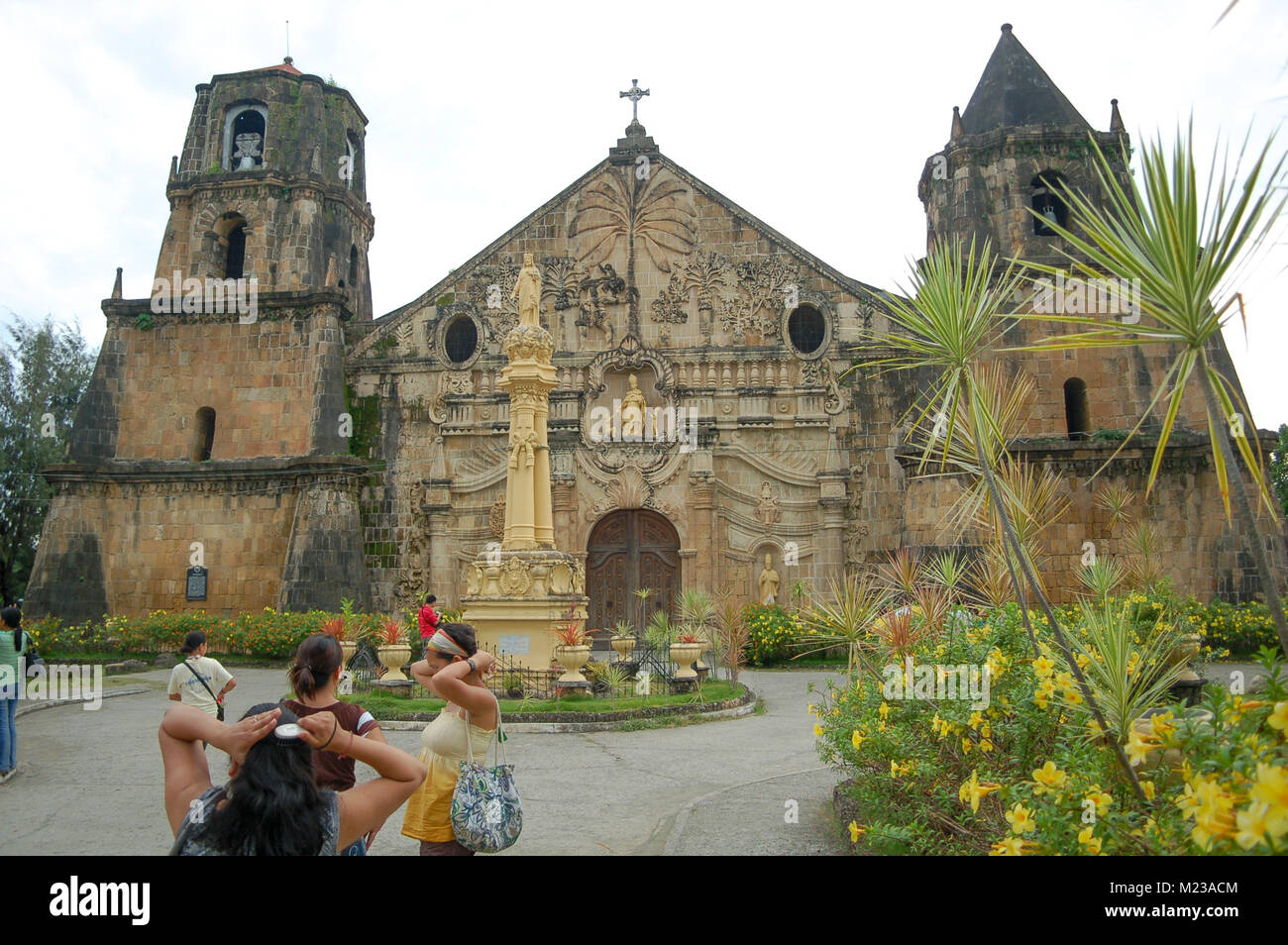 Kirche in Miagao Iloiilo, Philippinen Stockfoto
