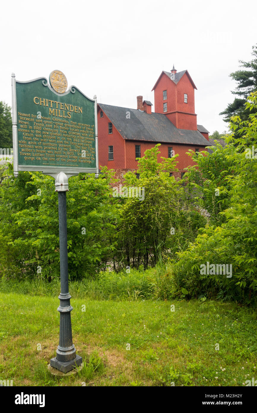 Snowflake Bentley Ausstellung am Jericho historische Gesellschaft VT Stockfoto